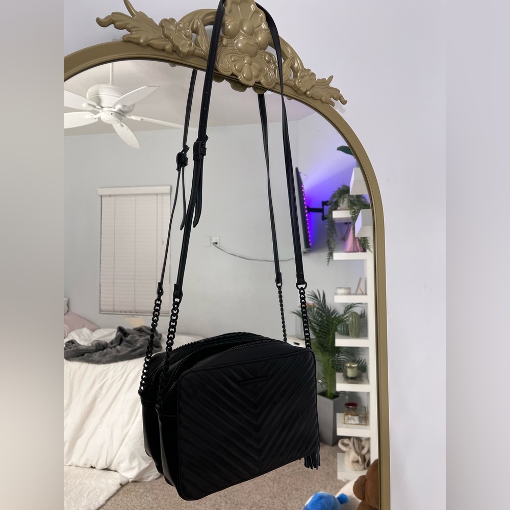 Black crossbody aldo bag (never used)